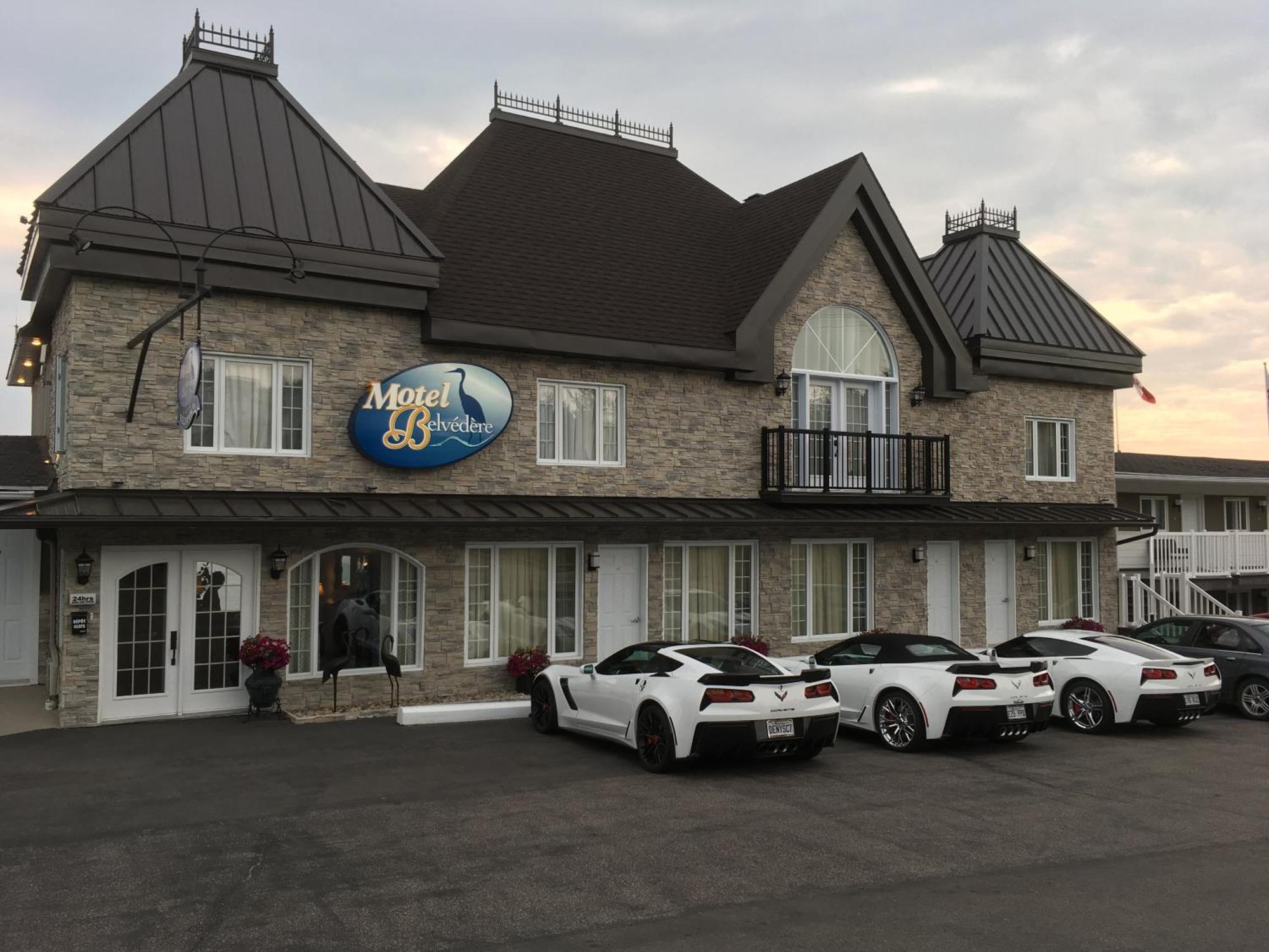 Motel Vue Belvedere Saint-Siméon Exterior photo