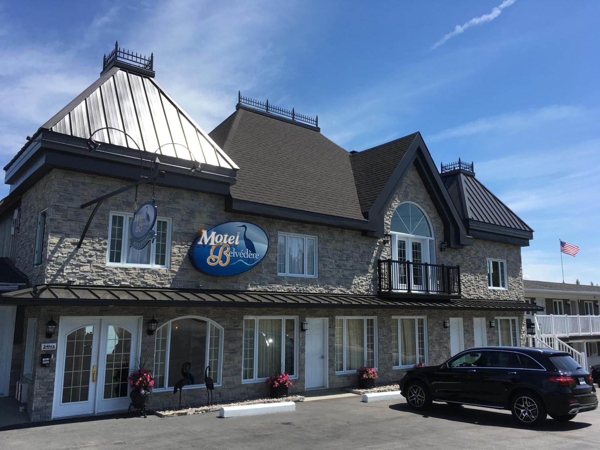 Motel Vue Belvedere Saint-Siméon Exterior photo