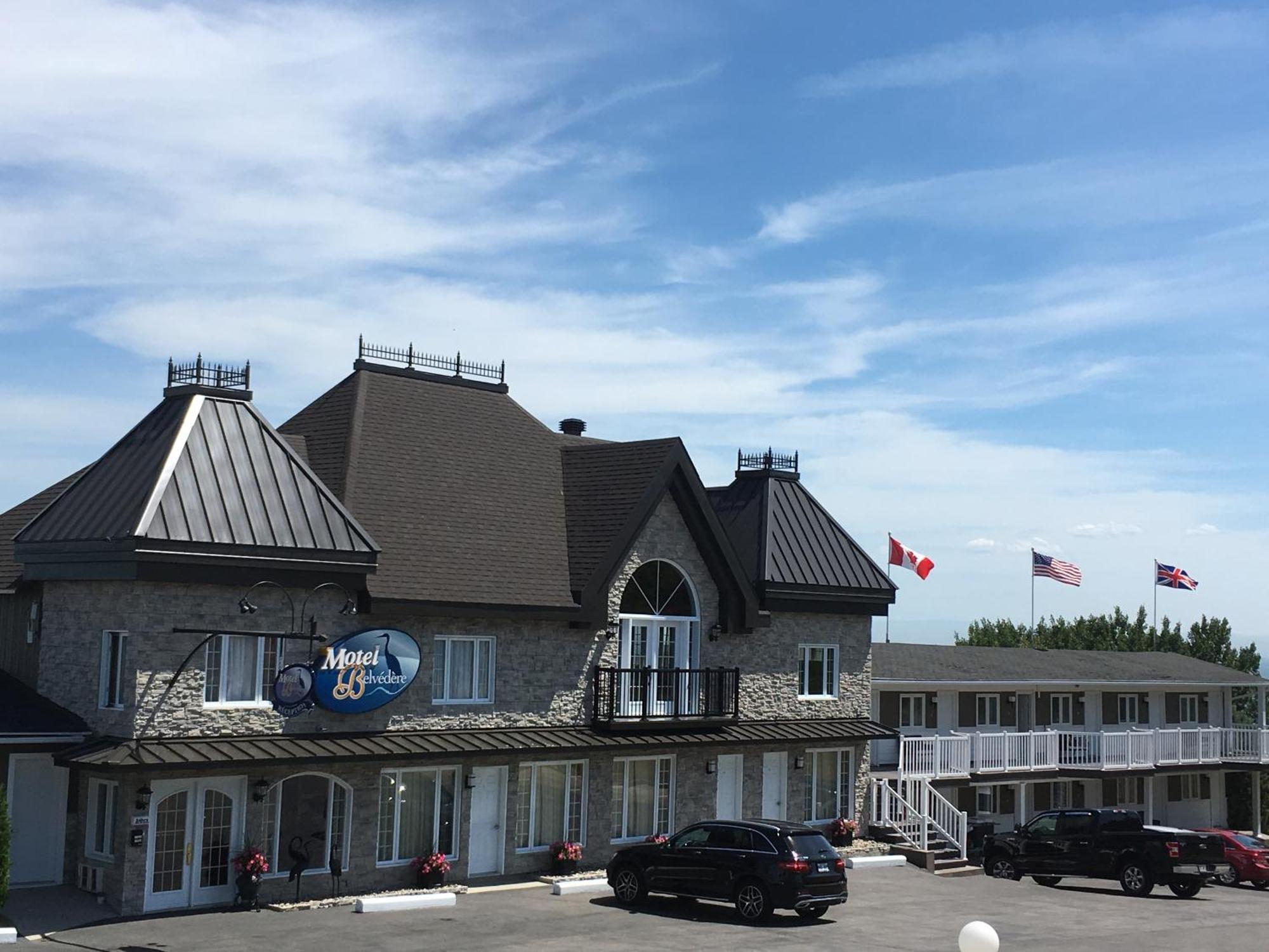 Motel Vue Belvedere Saint-Siméon Exterior photo