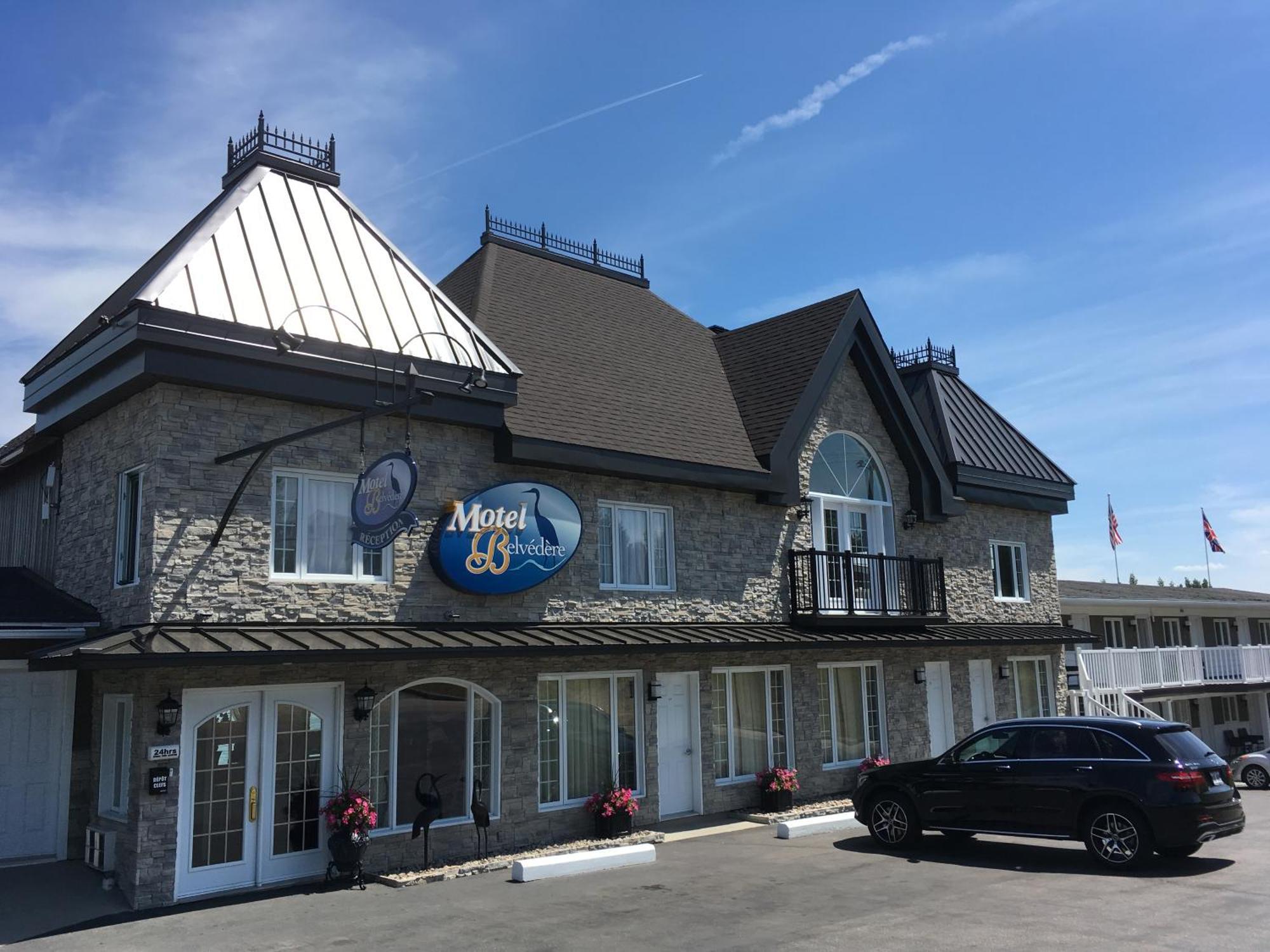 Motel Vue Belvedere Saint-Siméon Exterior photo