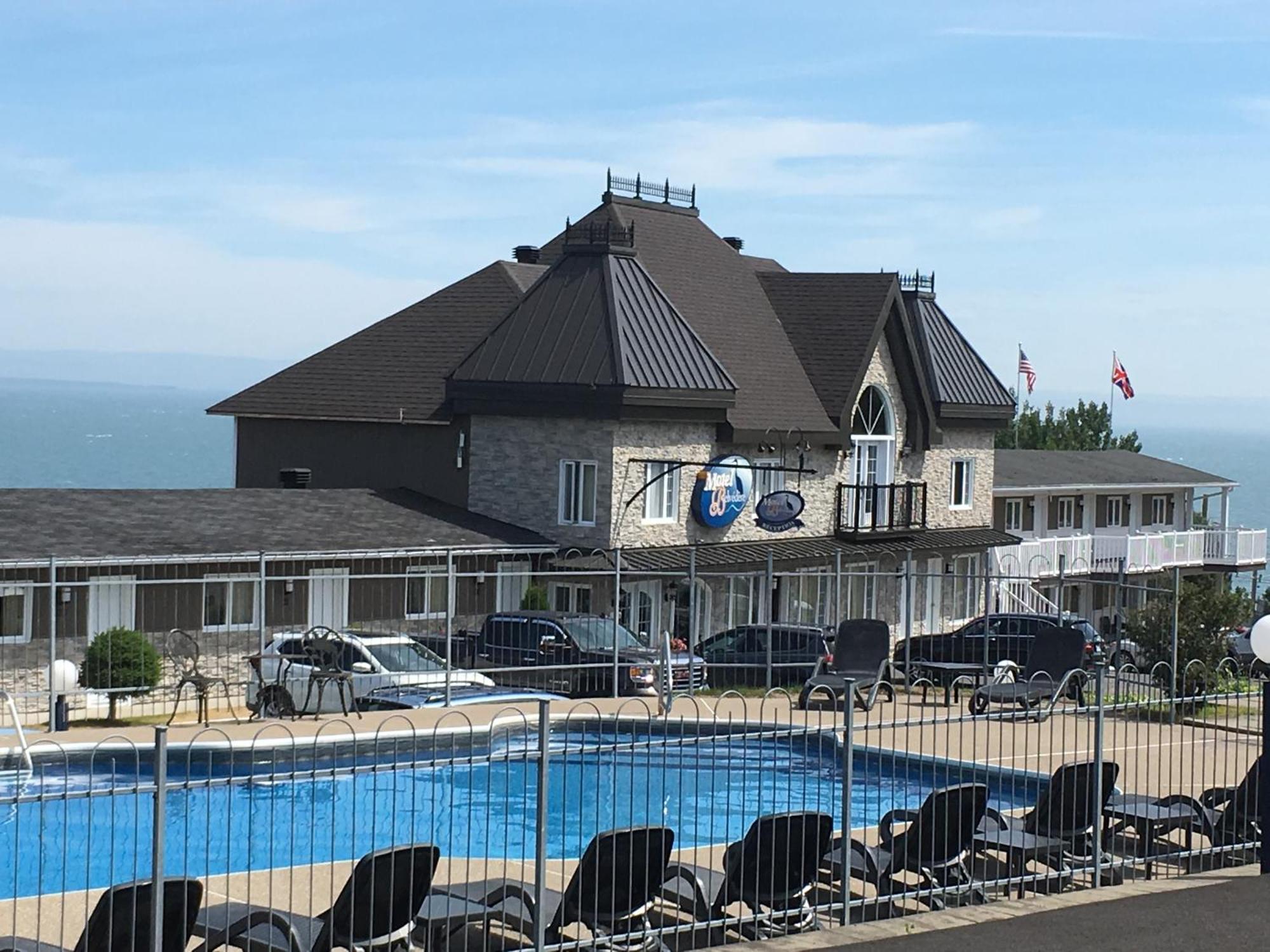 Motel Vue Belvedere Saint-Siméon Exterior photo