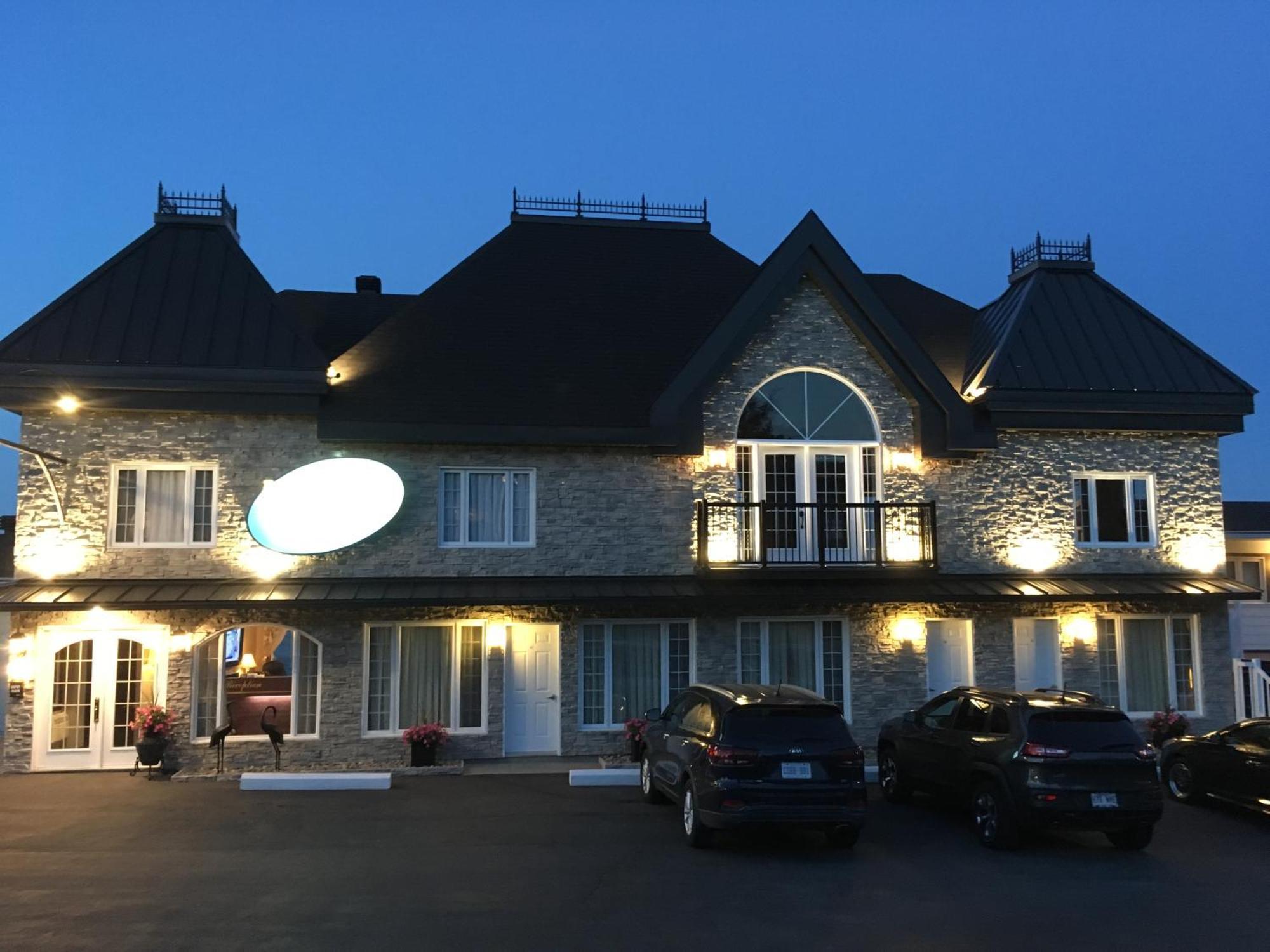 Motel Vue Belvedere Saint-Siméon Exterior photo