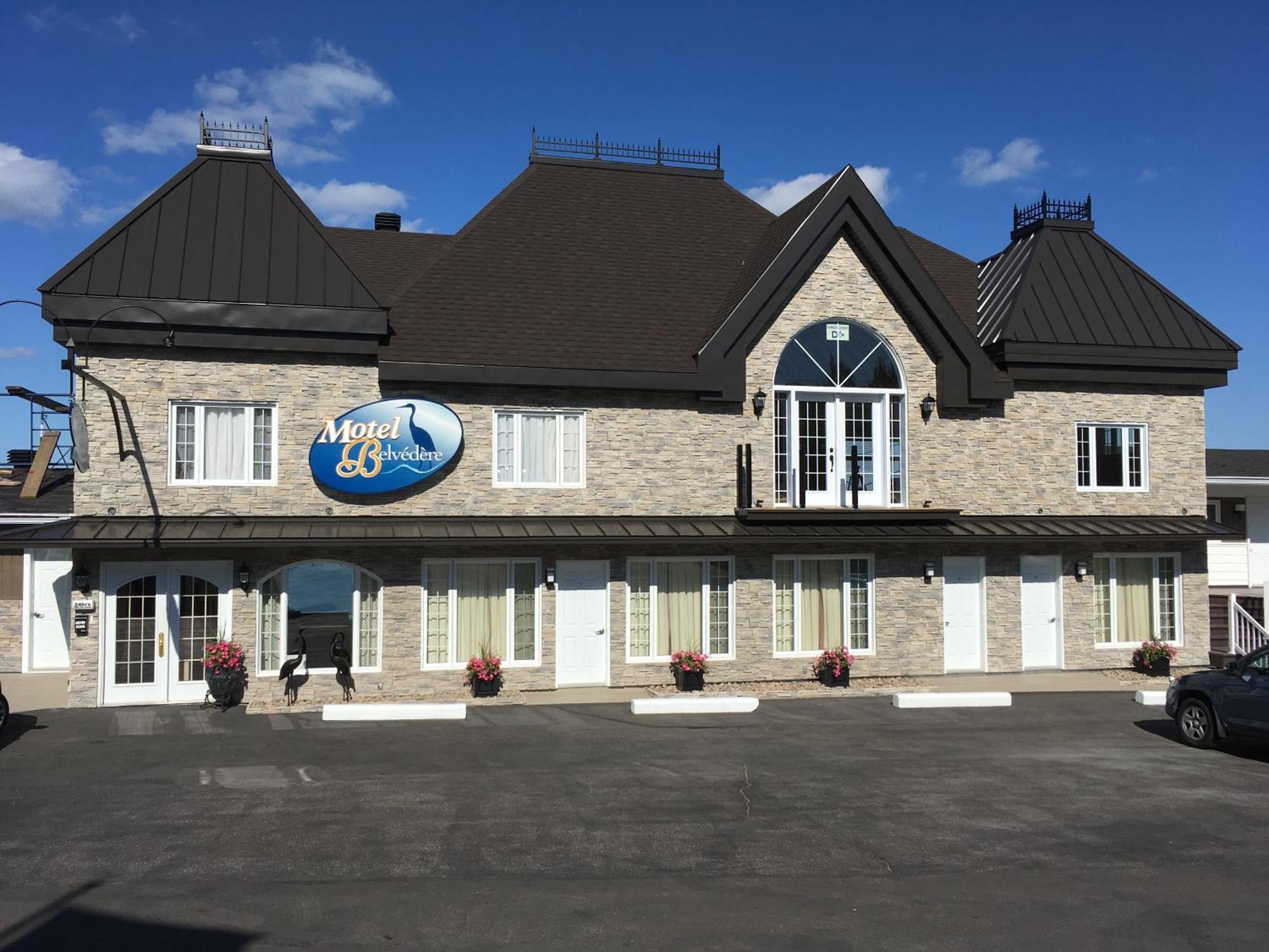 Motel Vue Belvedere Saint-Siméon Exterior photo