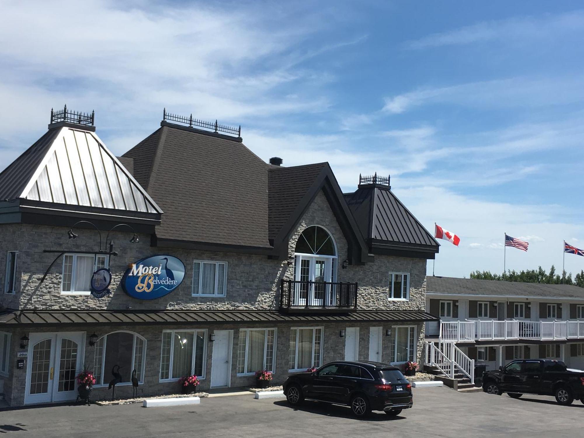Motel Vue Belvedere Saint-Siméon Exterior photo
