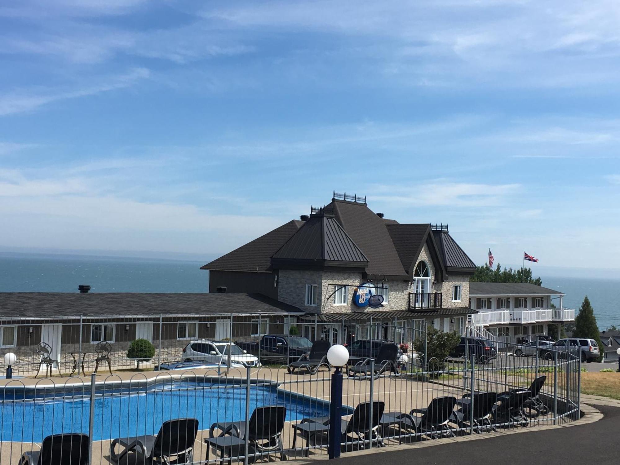 Motel Vue Belvedere Saint-Siméon Exterior photo