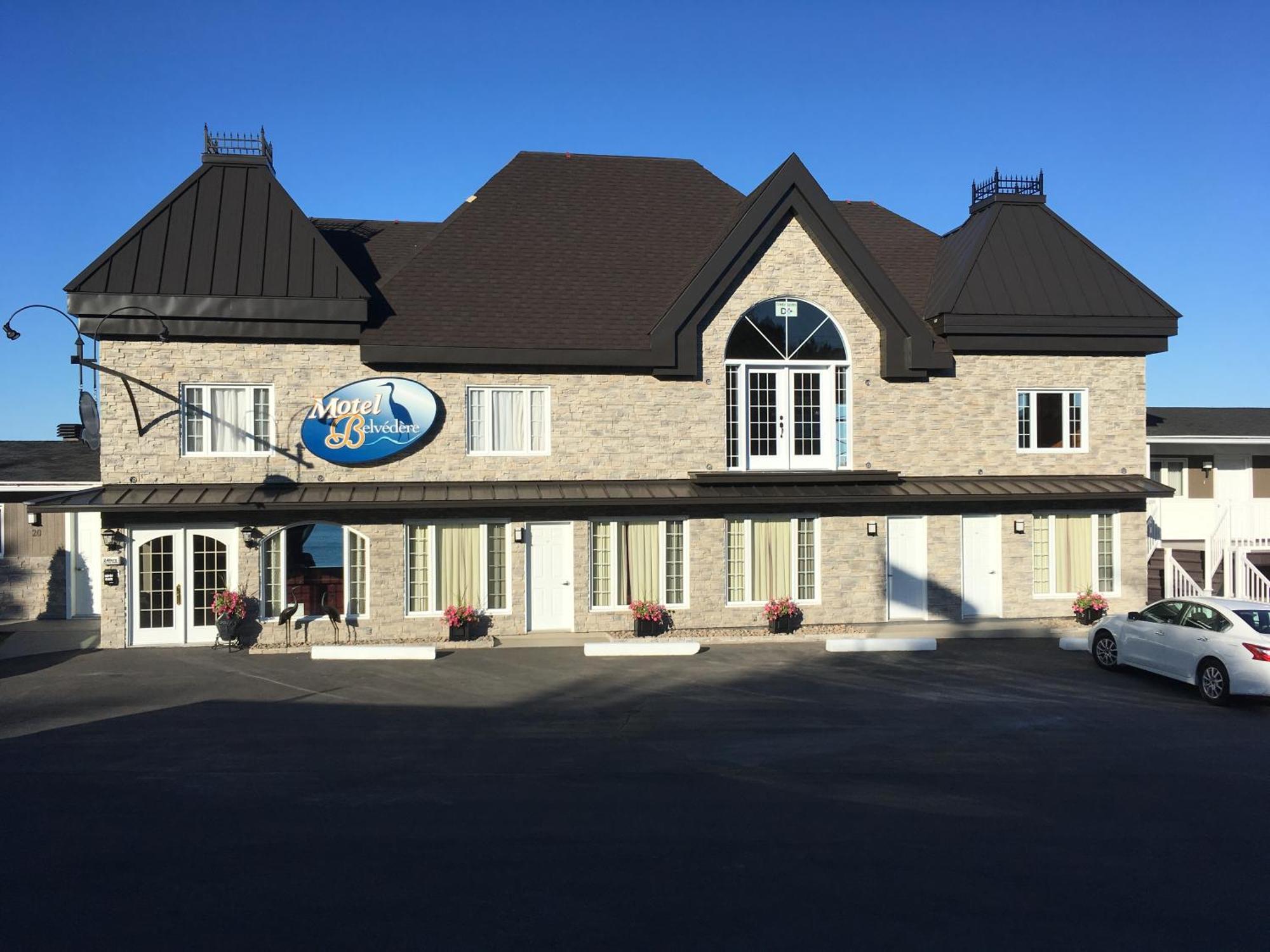 Motel Vue Belvedere Saint-Siméon Exterior photo