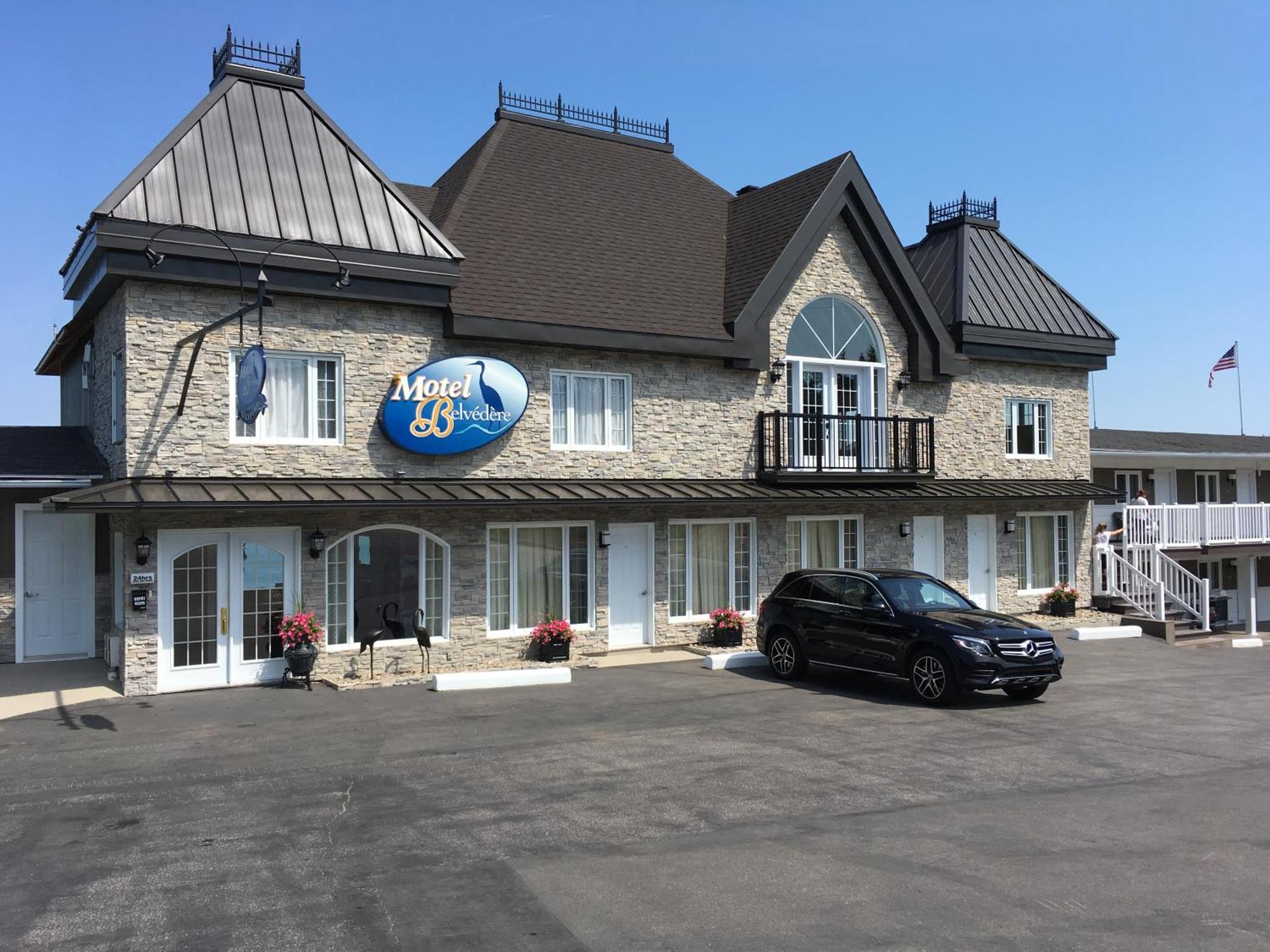 Motel Vue Belvedere Saint-Siméon Exterior photo